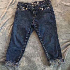 Seven mid calf Blue jeans